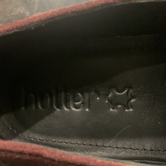Women’s size 11 Hotter suede flats - Picture 3 of 5